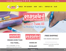 Tablet Screenshot of eraselet.com